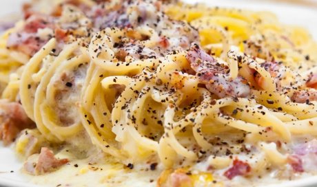 Spaghetti Carbonara et Guanciale
