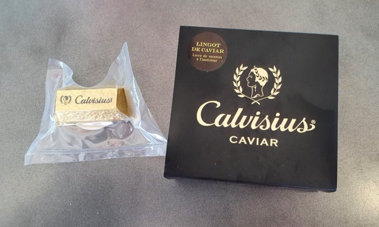 Lingot de Caviar déshydraté à râper. 30 et 70g.